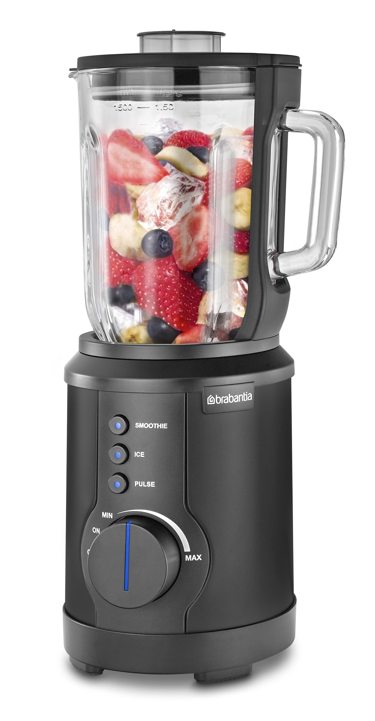 Brabantia D10-2MB Blender - 1000W - 1,5L - Smoothiemaker - Ice crusher