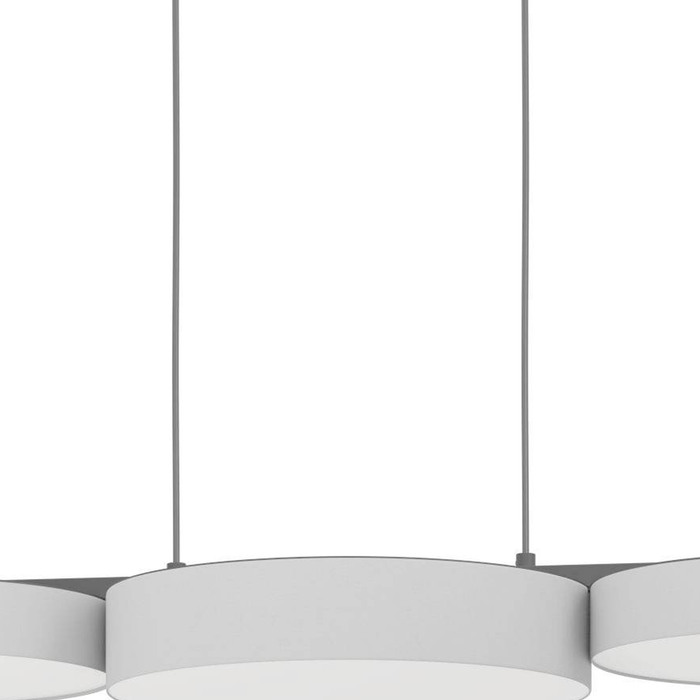 EGLO connect.z Barbano-Z Hanglamp - 82 cm - Grijs|Wit - RGB