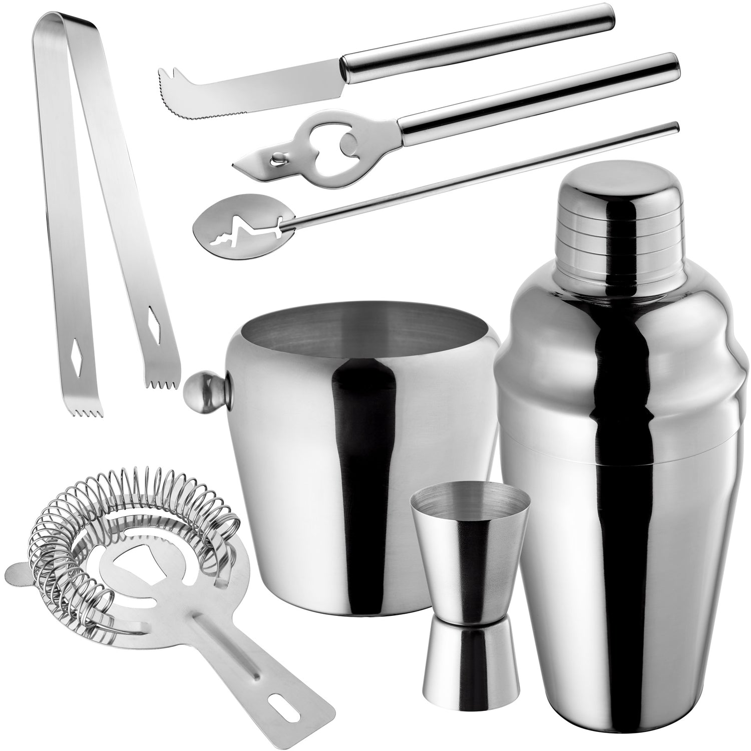 tectake 8-delige cocktailset