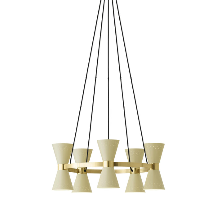 Audo Copenhagen Collector 5 kroonluchter Ø66.5 crème