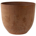 Ter Steege Plantenpot - terra bruin - kunststof - 28 x 24 cm