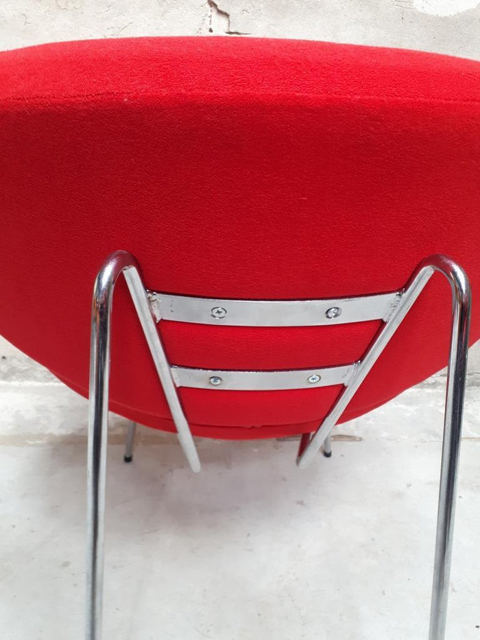 Reliving Retro Fauteuil Design Slice Replica Rode Fauteuil