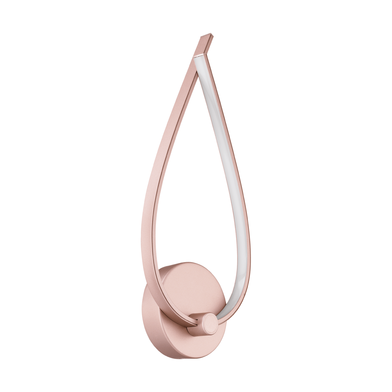 EGLO Palozza Wandlamp - LED - 42,5 cm - Rozegoud|Wit