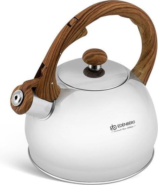 Edenberg Classic Line - Fluitketel RVS - 2.0 liter