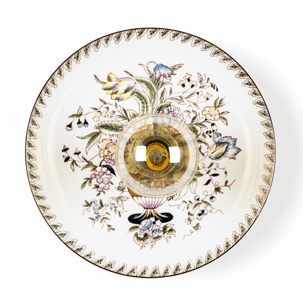 Bold Monkey Grannies Dishes Wandlamp Wit L