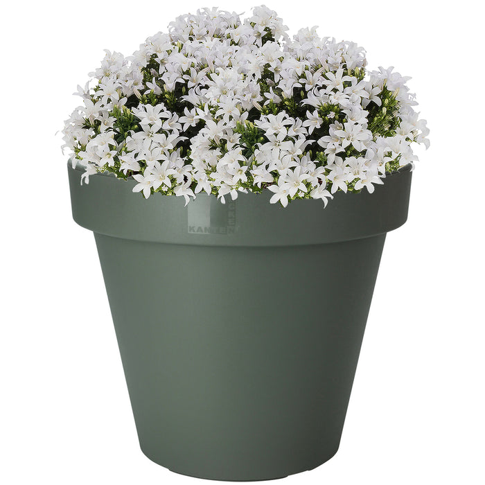 Pro Garden Plantenpot - Tuin - kunststof - donkergroen - D50 cm