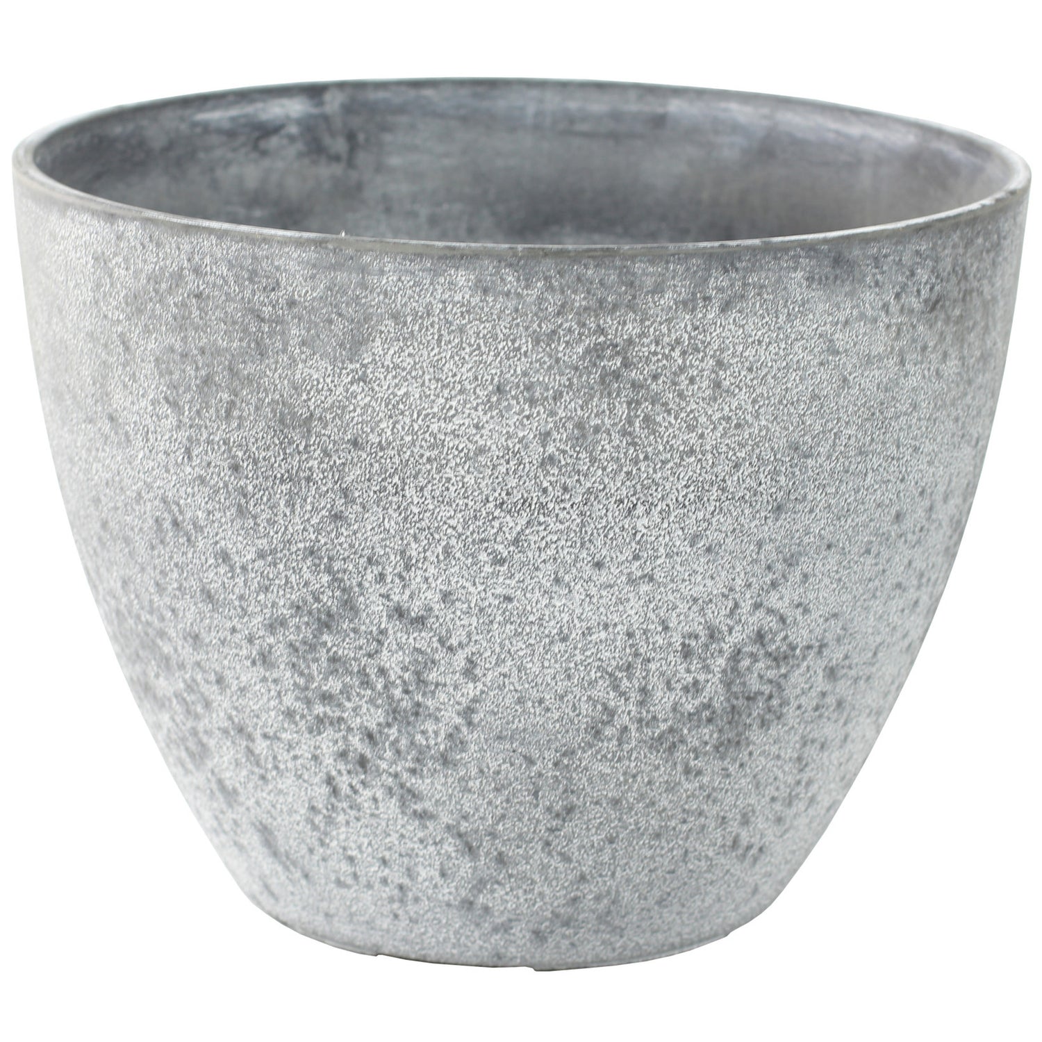 Ter Steege Plantenpot - betongrijs - kunststof - 29 x 22 cm
