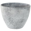 Ter Steege Plantenpot - betongrijs - kunststof - 22 x 17 cm