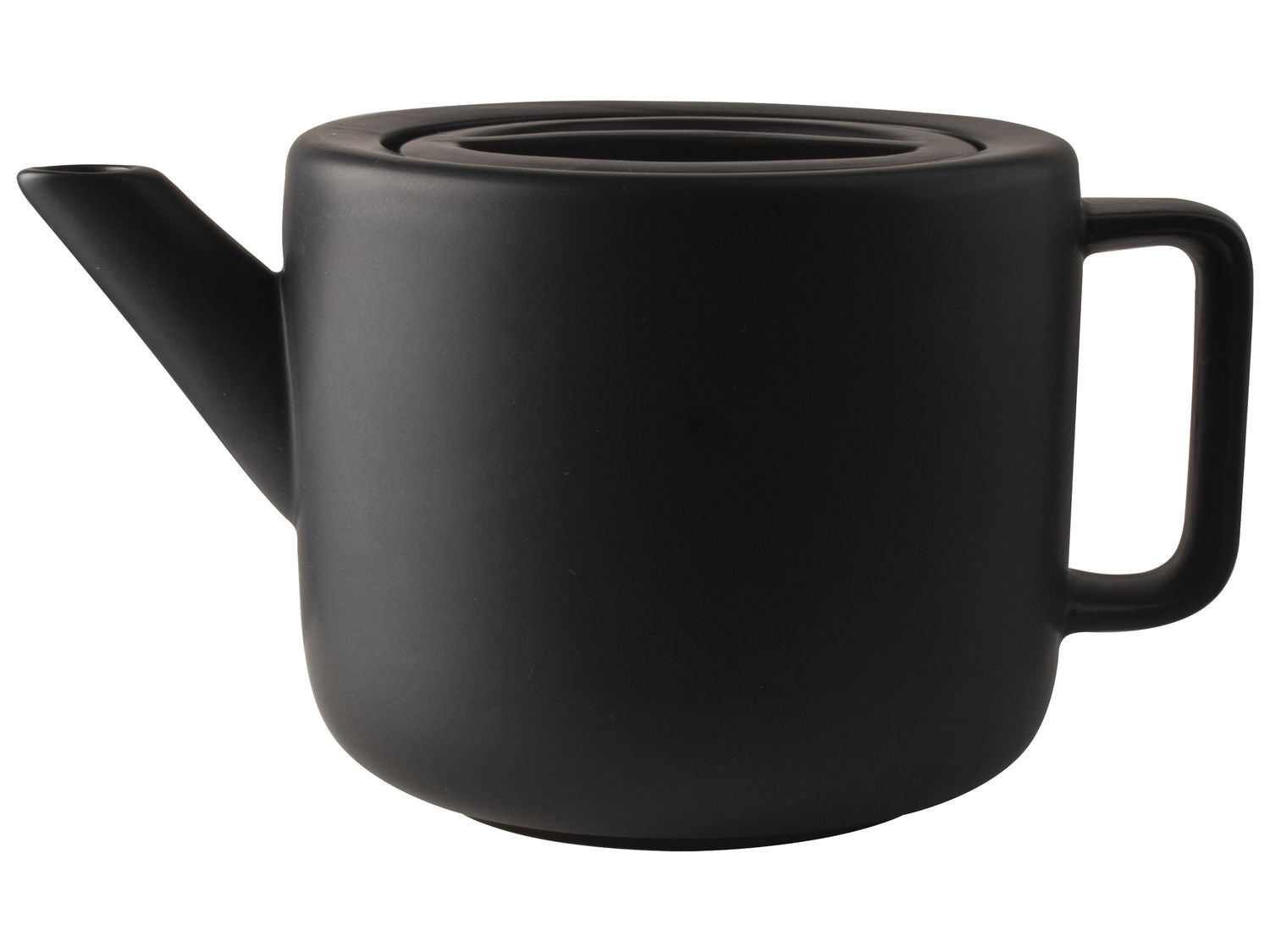 Gusta Theepot 1,5L zwart - FIKA