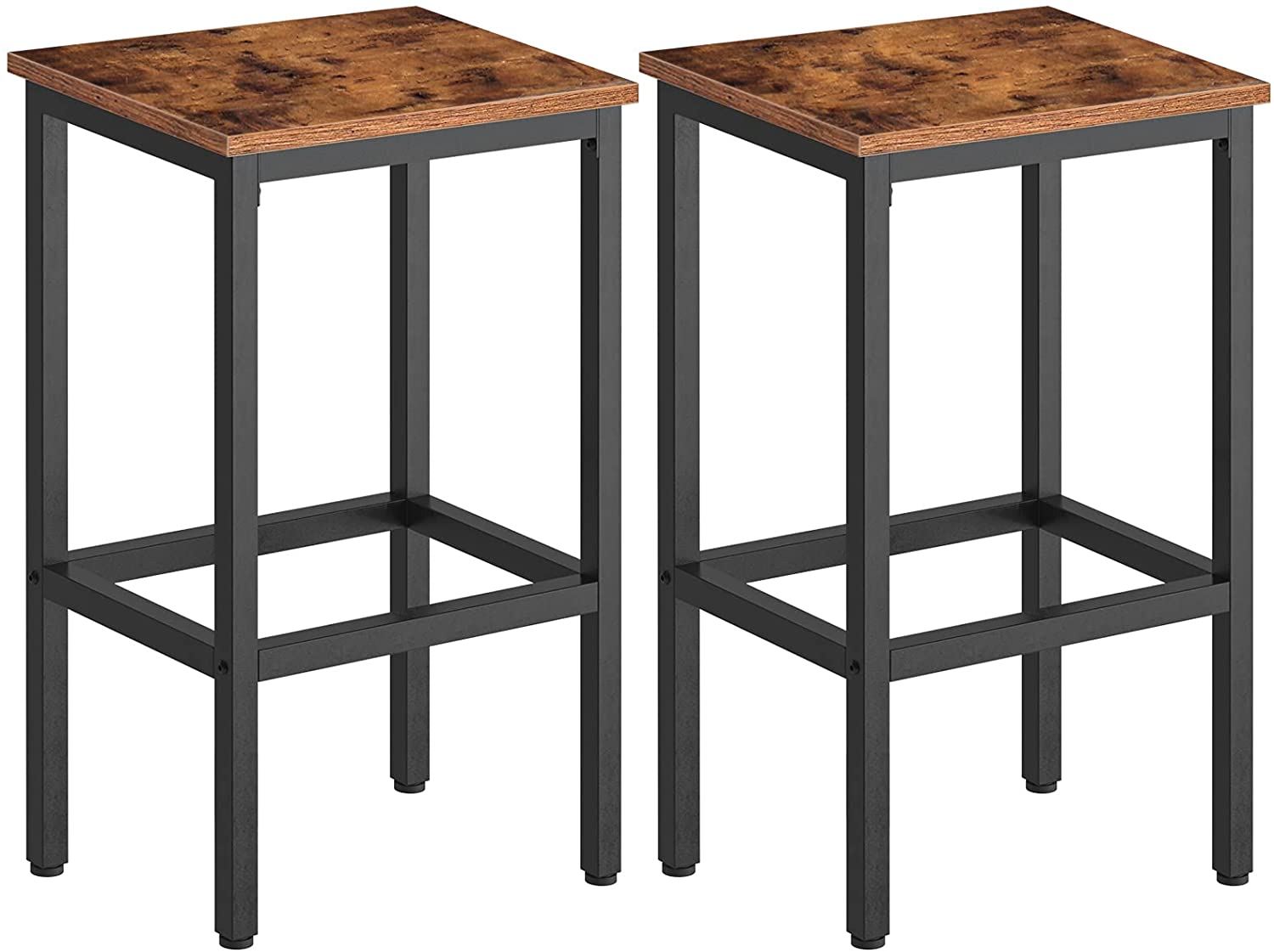Furnilux - Barkruk - Set van 2 - metalen frame industrieel