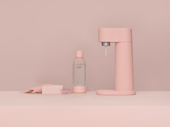 Mysoda Woody Light pink bruiswatertoestel