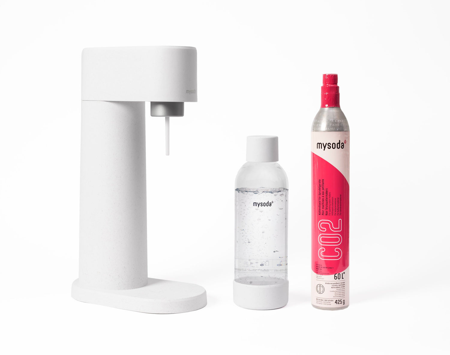 Mysoda Woody White - bruiswatertoestel