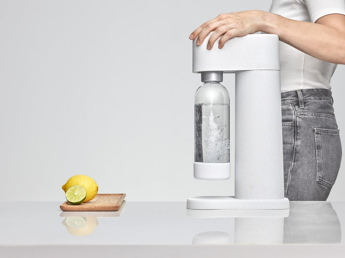 Mysoda Woody White - bruiswatertoestel