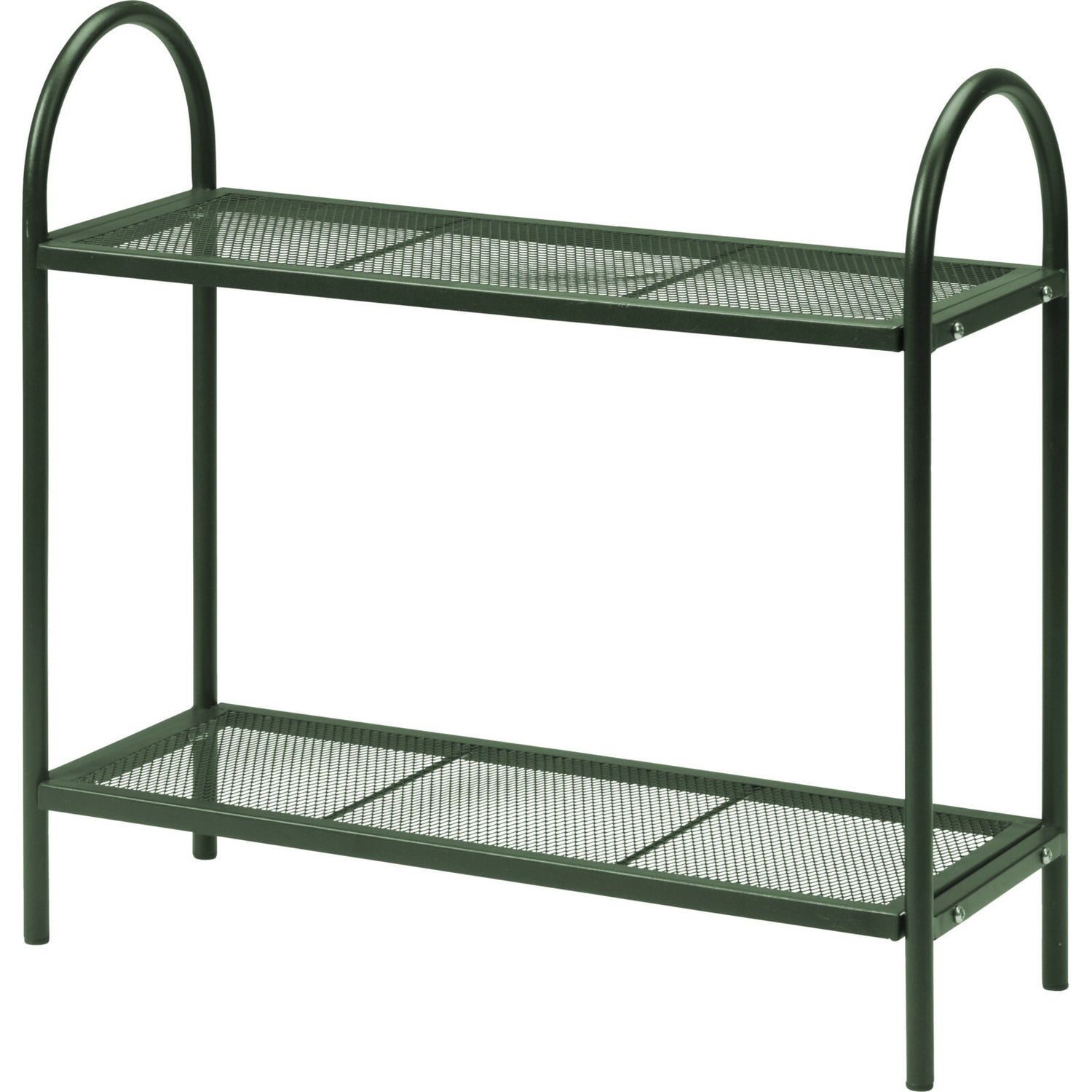 Pro Garden Plantenrek - groen - metaal - opvouwbaar - 60 x 22 x 58 cm