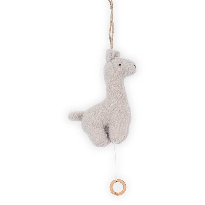 Jollein muziekhanger lama grijs (20 centimeter x 14 centimeter)