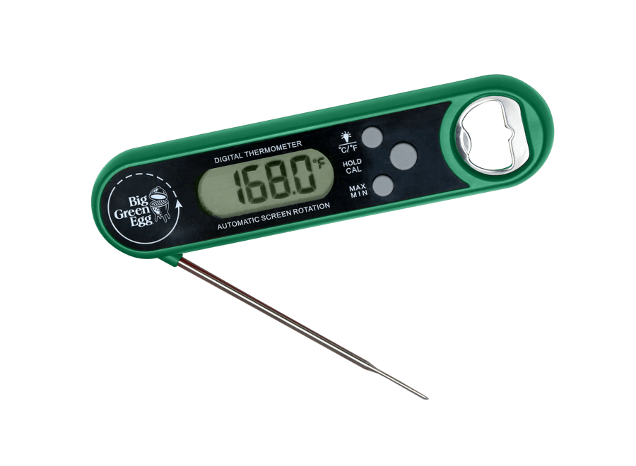 Big Green Egg - Instant Read thermometer met flesopener Big Green Egg