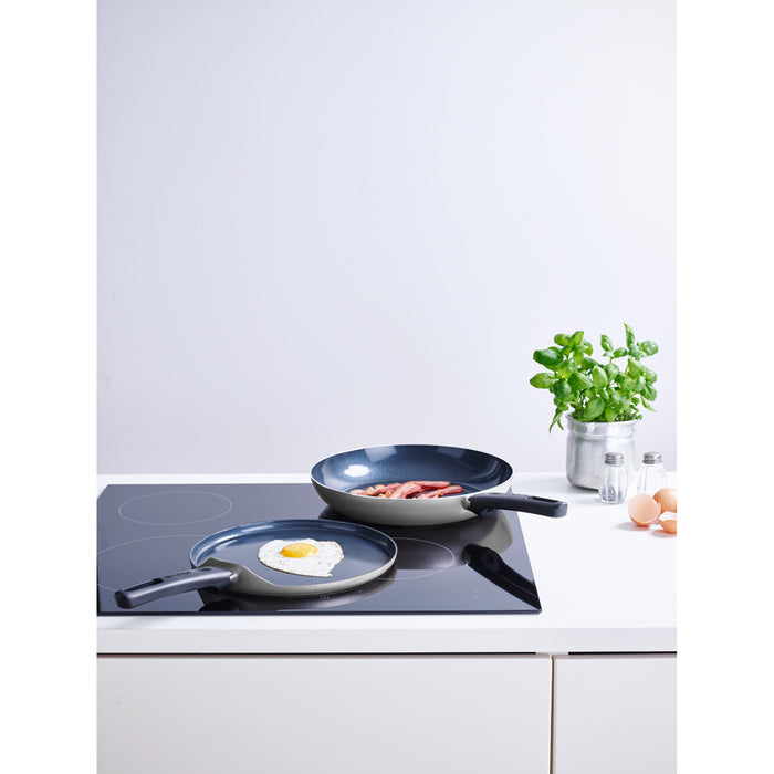 Brabantia Indu+ Pannenkoekenpan, 24 cm, anti-aanbaklaag