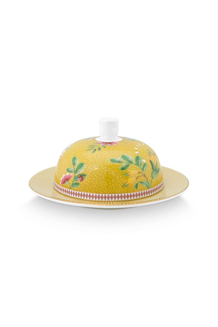 Pip Studio Ronde Botervloot - La Majorelle - Geel - 17x8cm
