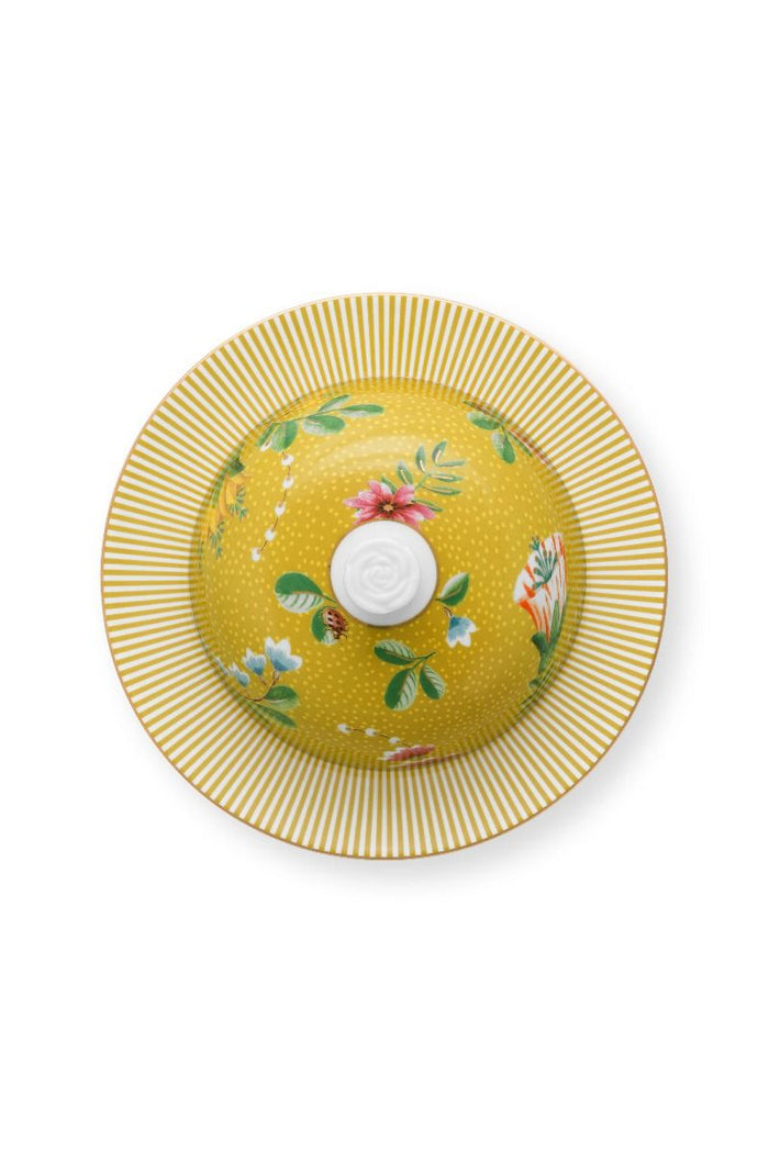 Pip Studio Ronde Botervloot - La Majorelle - Geel - 17x8cm