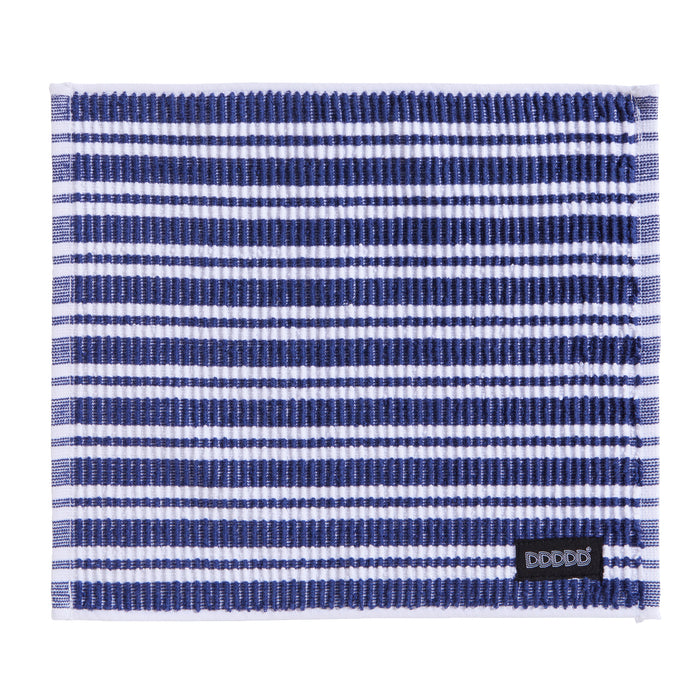 DDDDD vaatdoek Basic Clean - 30x30cm - Blauw gestreept - 4 stuks
