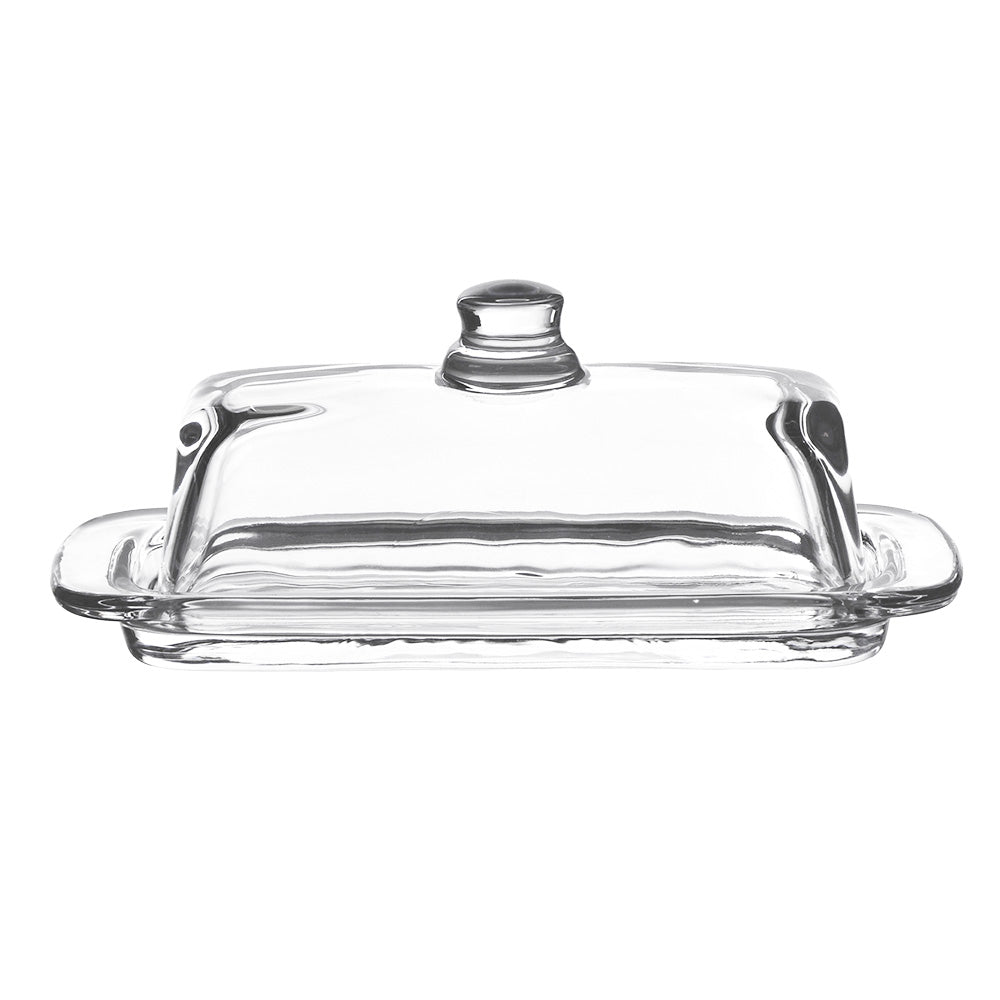 Clayre & Eef Botervloot  20x9x8 cm Transparant Glas Rechthoek