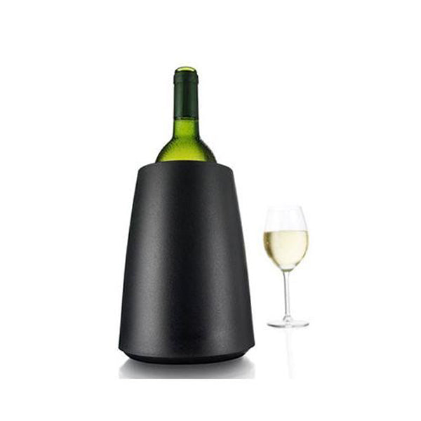 Vacuvin - Set van 2 - Actieve wijnkoeler - Elegant zwart - Vacuvin