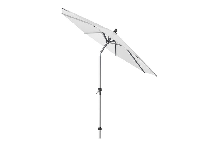 Platinum Riva stokparasol 2,7 m. rond - Wit