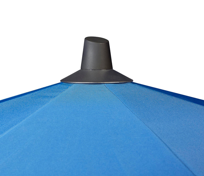 Platinum Riva stokparasol 2,7 m. rond - Wit