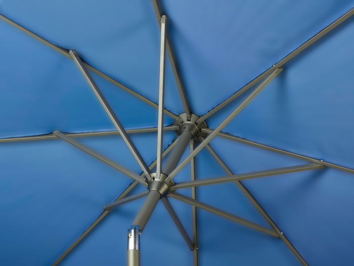 Platinum Riva stokparasol 2,7 m. rond - Wit