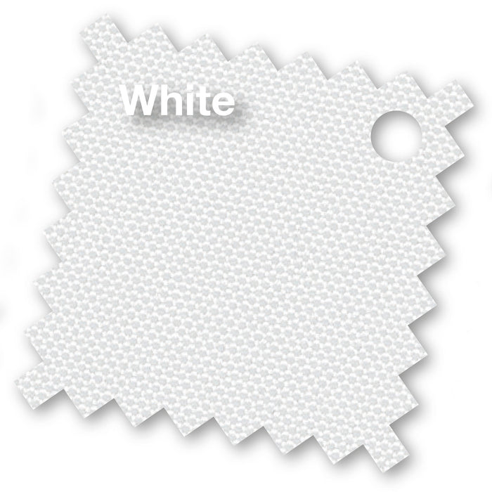 Platinum Riva stokparasol 2,7 m. rond - Wit
