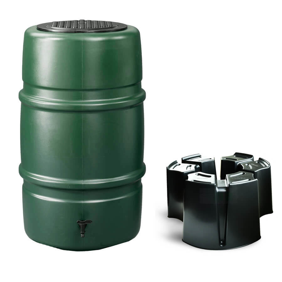 Harcostar - Regentonset Harcostar - 227 Liter Groen + Voet
