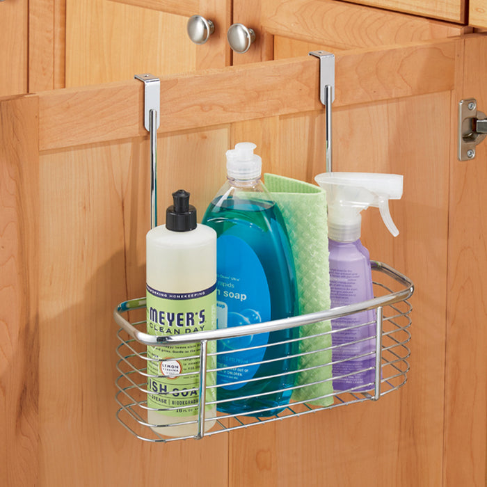 iDesign - Keukenkast Organizer met Deurhaak, 27.9 x 12.7 x 30.5 cm, RV