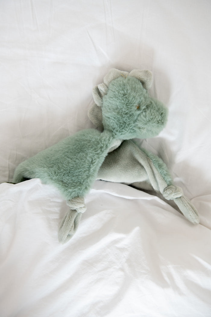 J-Line Doudou Dinosaurus Pluche Groen  - Set van 1