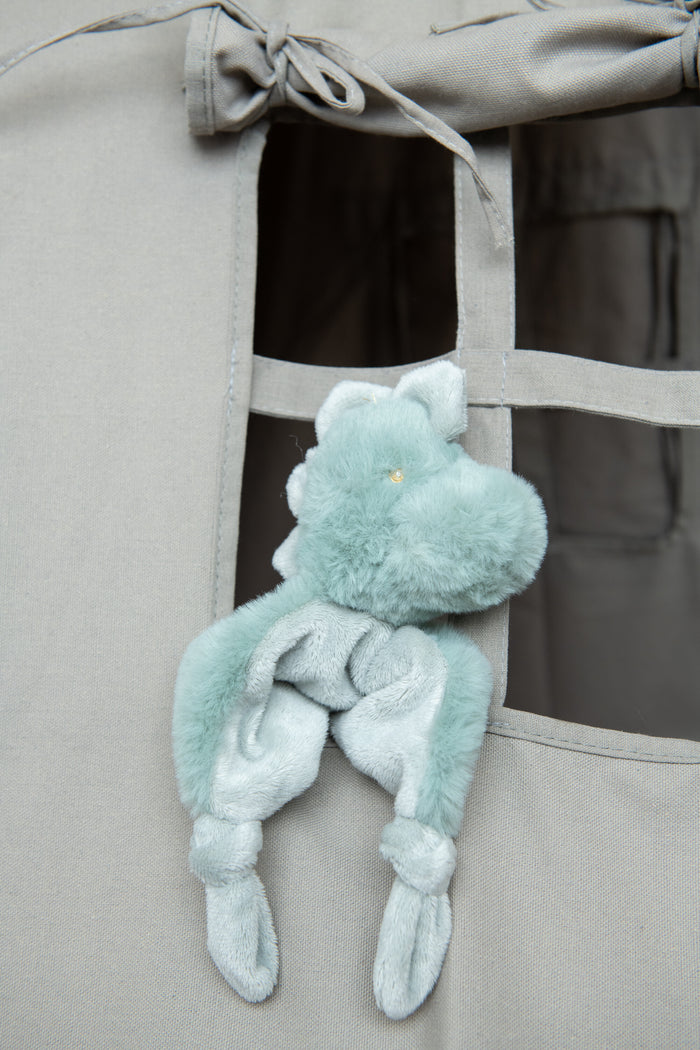 J-Line Doudou Dinosaurus Pluche Groen  - Set van 1