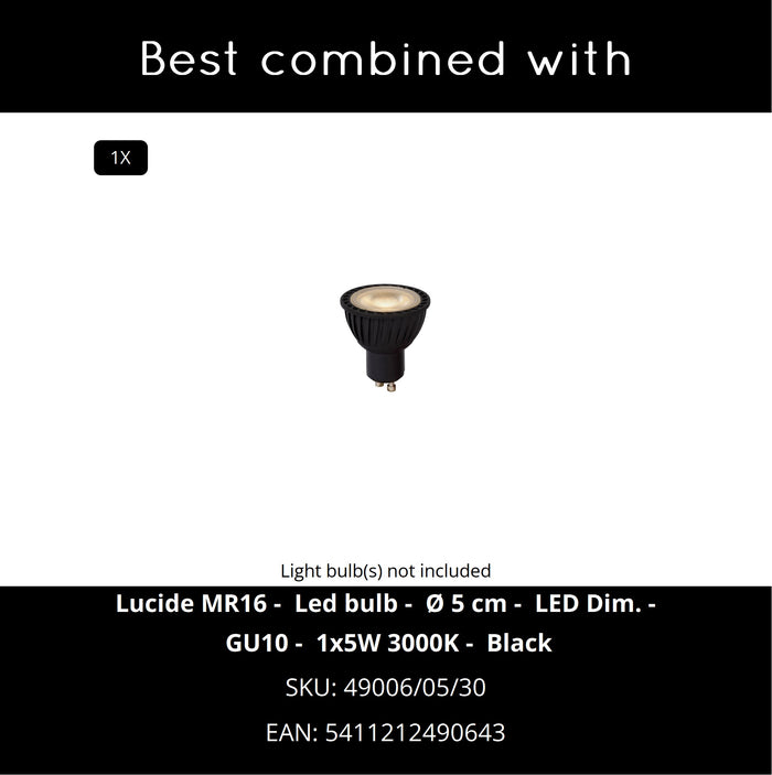 Lucide TAYLOR Tuinspot - Wit