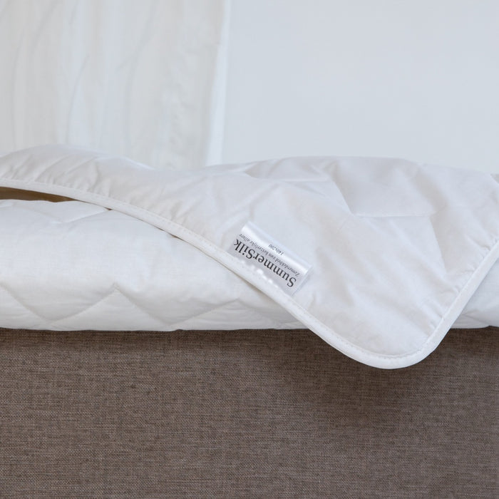 H&D Summer Silk Koel natuur zijde Zomer dekbed 240x220cm