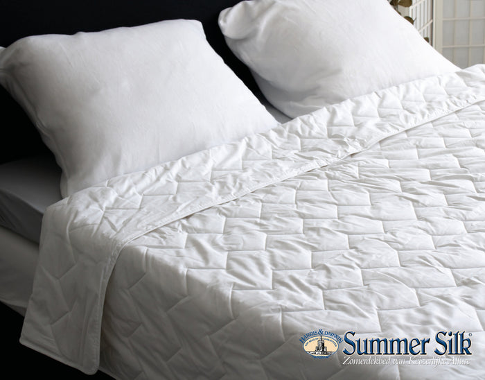 H&D Summer Silk Koel natuur zijde Zomer dekbed 240x220cm