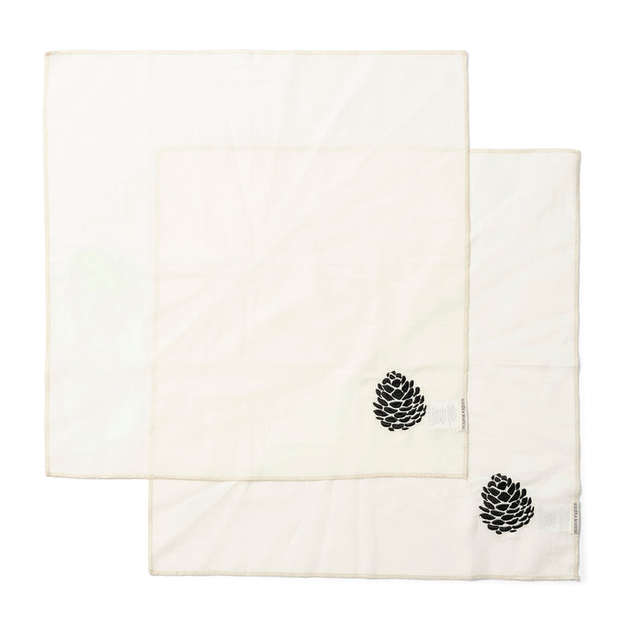 Riviera Maison Textielen servetten bruin - Dusty Pine Cone set van 2