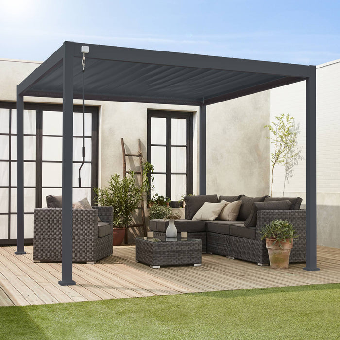 sweeek - Bioklimatische pergola, triomphe, 300x300cm