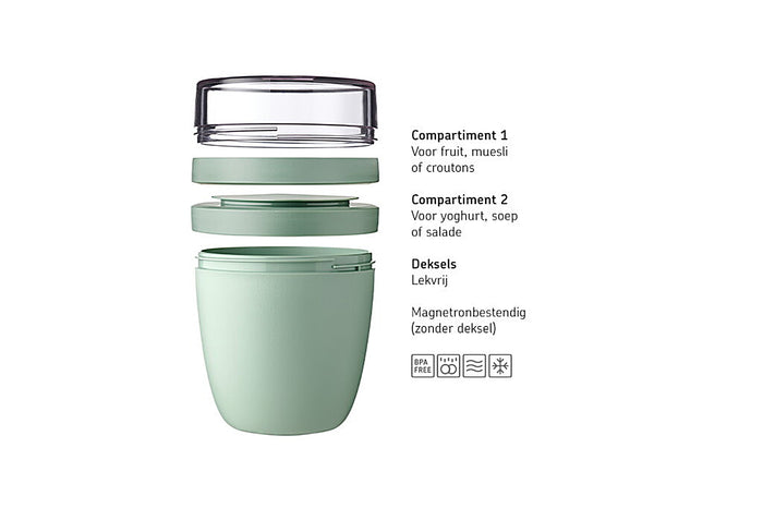 Lunchpot Ellipse - Vivid blue