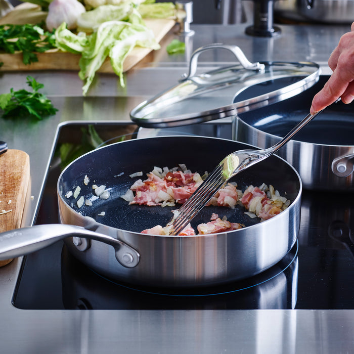 Greenpan Geneva hapjespan 24cm