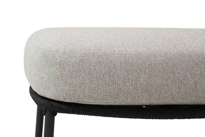4-Seasons Calpi footstool - Antraciet