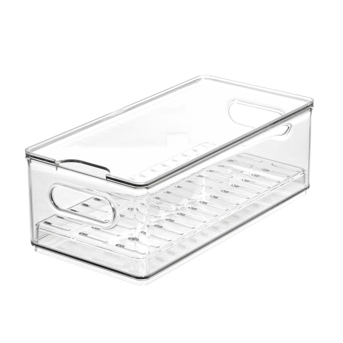 iDesign - Koelkast Organizer met Lekbak, 15.2 x 30.5 x 10.7 cm, Kunsts