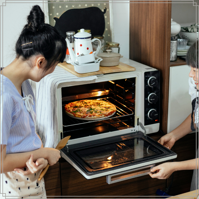 OTIX Pizza Ovenplaat Bakplaat Pizzaplaat Ø 33 cm Rond BBQ