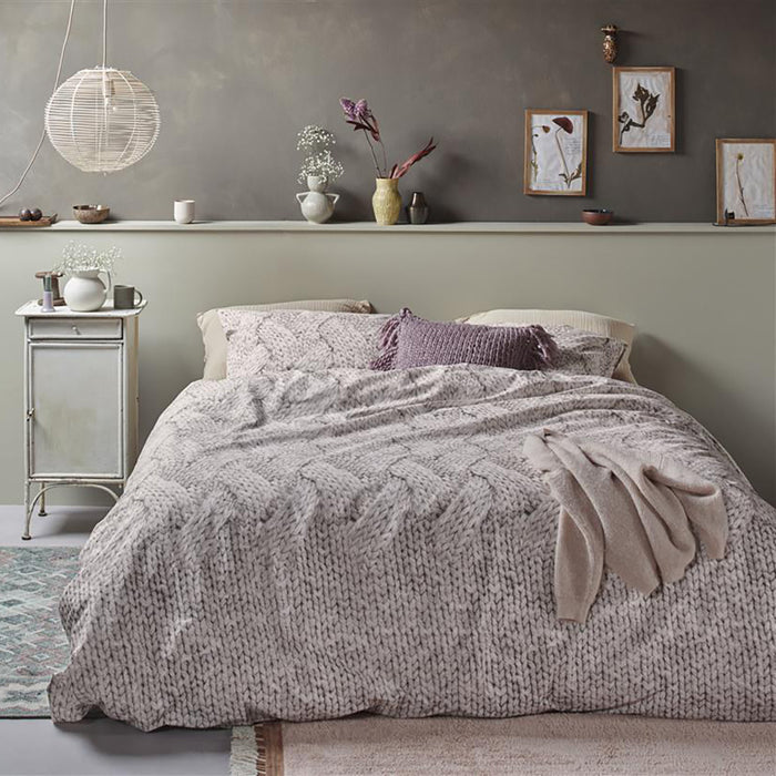 Ariadne at Home Wool Dekbedovertrek 240 x 200/220 cm - Off White