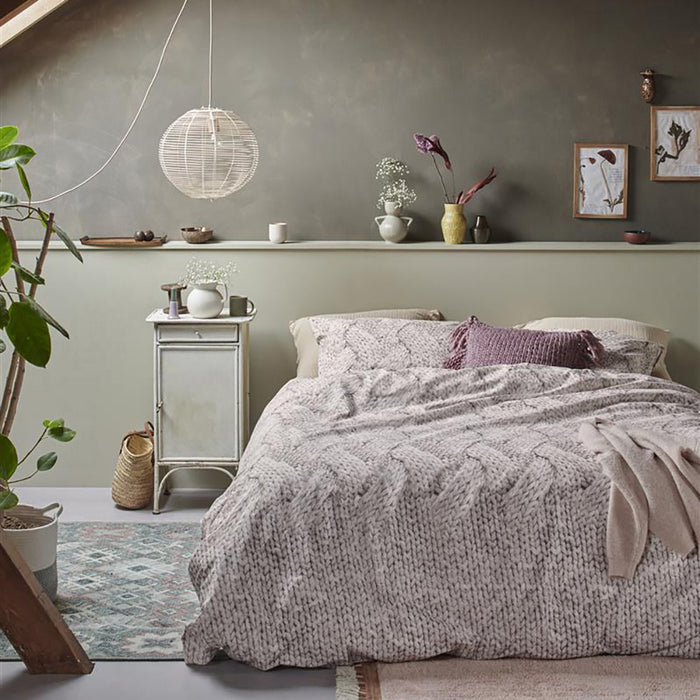 Ariadne at Home Wool Dekbedovertrek 240 x 200/220 cm - Off White