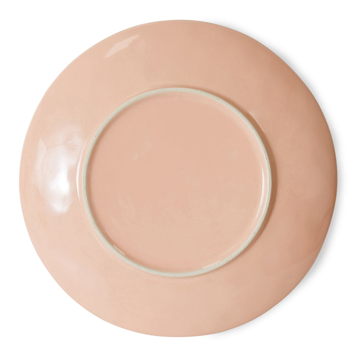 HKliving 70's Dinerbord Ø 29 cm - Set van 2 - Bedrock
