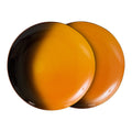 HKliving 70's Dessertbord Ø 17,5 cm - Set van 2 - Sunshine