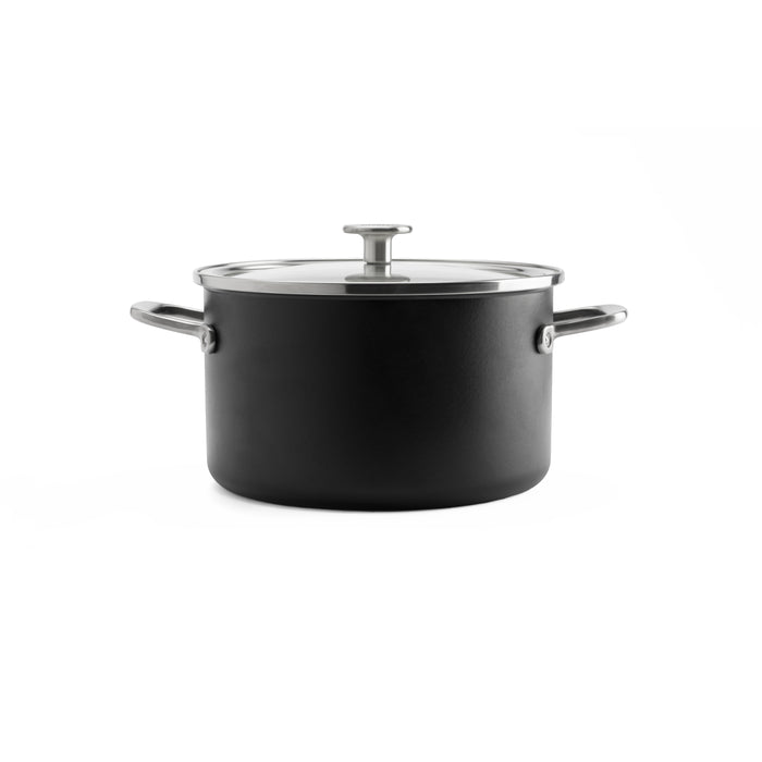 KitchenAid Steel Core Soeppan mat zwart 24cm
