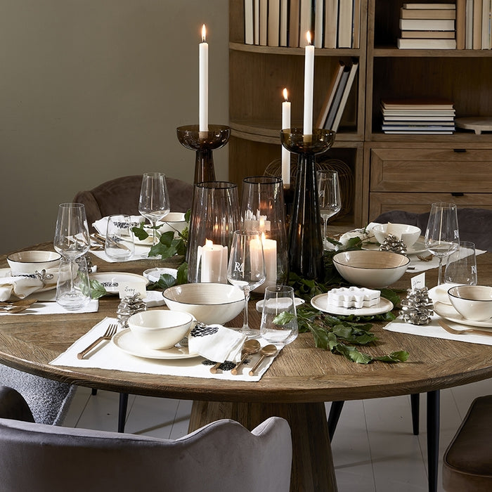 Riviera Maison Servetringen, Zilver - Acorn - 2 stuks